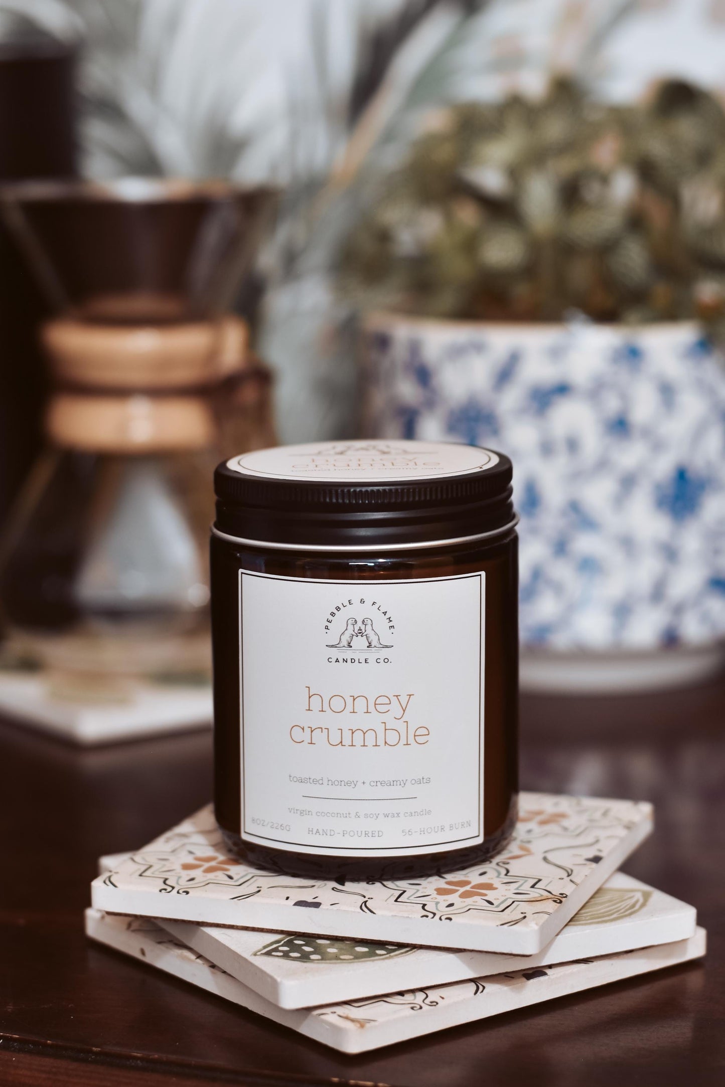honey crumble | 8oz candle