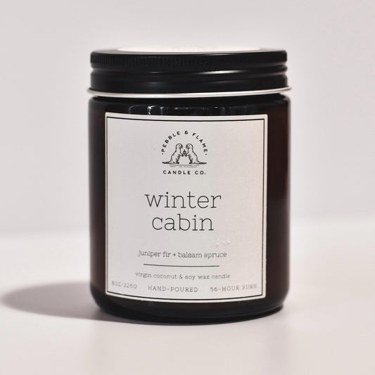 winter cabin | 8oz candle