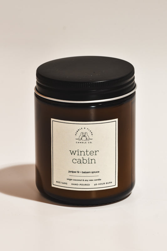 winter cabin | 8oz candle