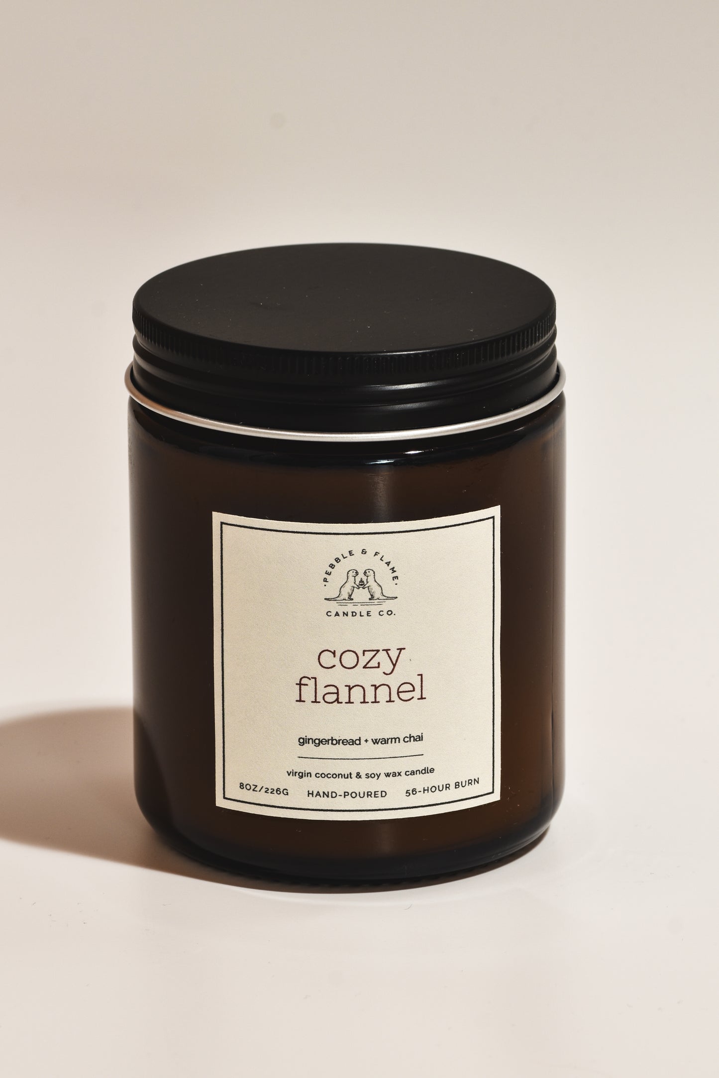 cozy flannel | 8oz candle