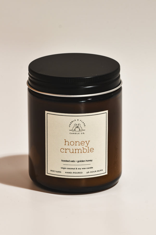honey crumble | 8oz candle