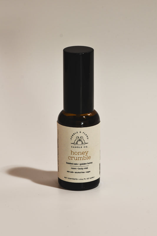 honey crumble | 30ml room + body mist