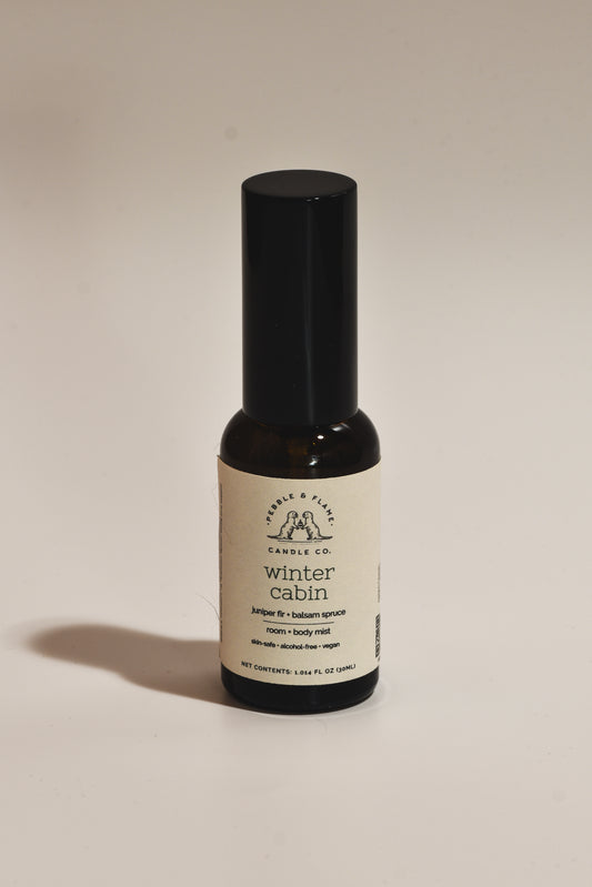 winter cabin | 30ml room + body mist