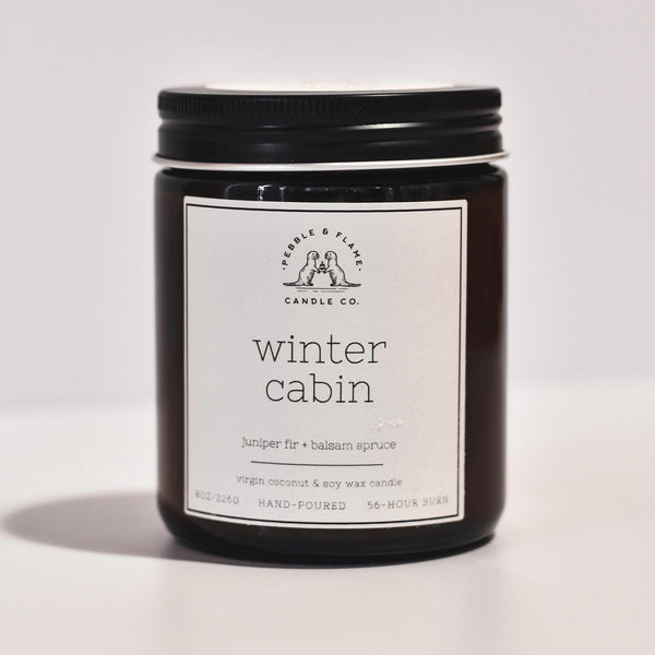 winter cabin | 8oz candle